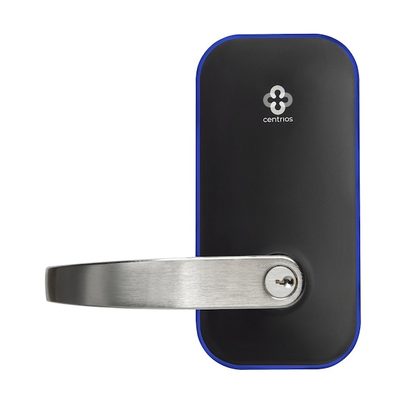 Centrios Grade 1 Smart Bluetooth Cylindrical Lock, Pacific Beach, Conventional Cylinder, Satin Chrome CEB100-PB-626-1803-54L - main